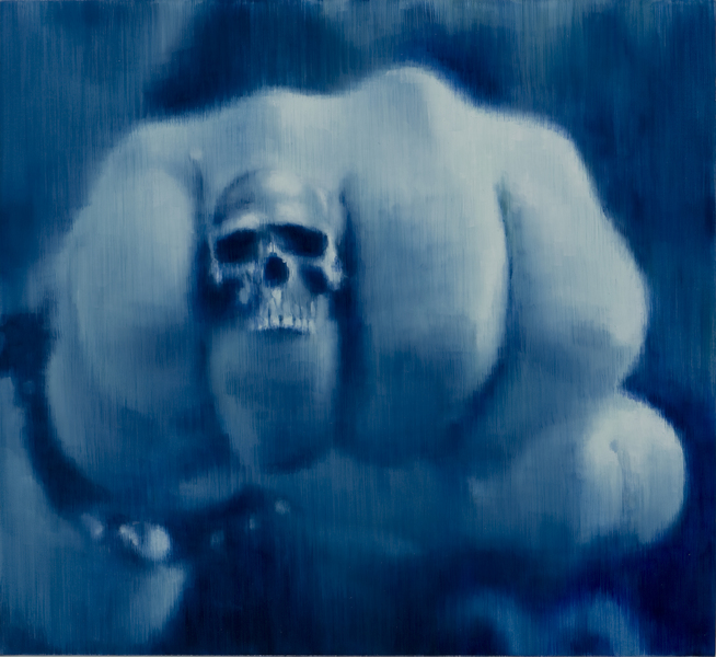 Fist with the ring, 105x115, oil on canvas, 2012