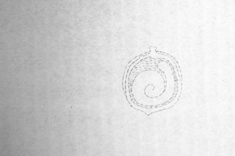 Harilik humal / seeriast Tikitud botaanika / grafiitpliiats, jaapani paber / 35x35cm / 2011