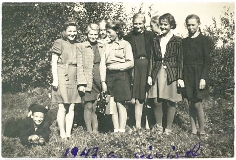 Audevälja kooli õpilased 1947.a.