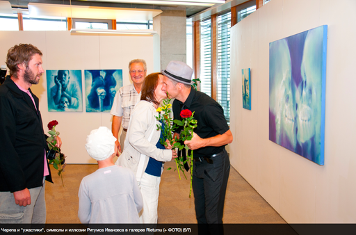 Exhibition view at Rietumu Bank art gallery