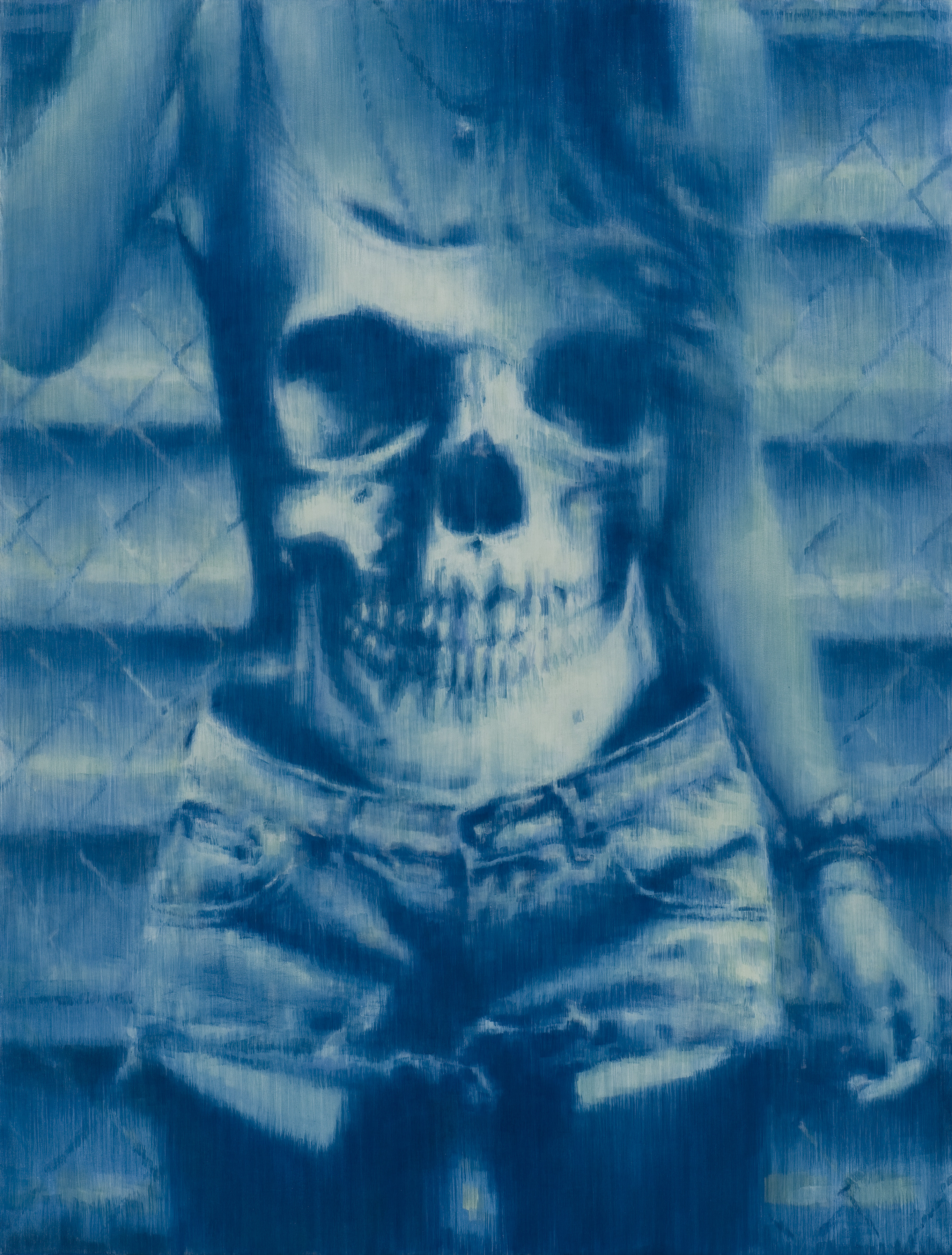 Girl with a new top, 151x115, oil on canvas, 2012