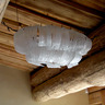 Pendant lamp, made of fused glass, meta, 40x60 cm