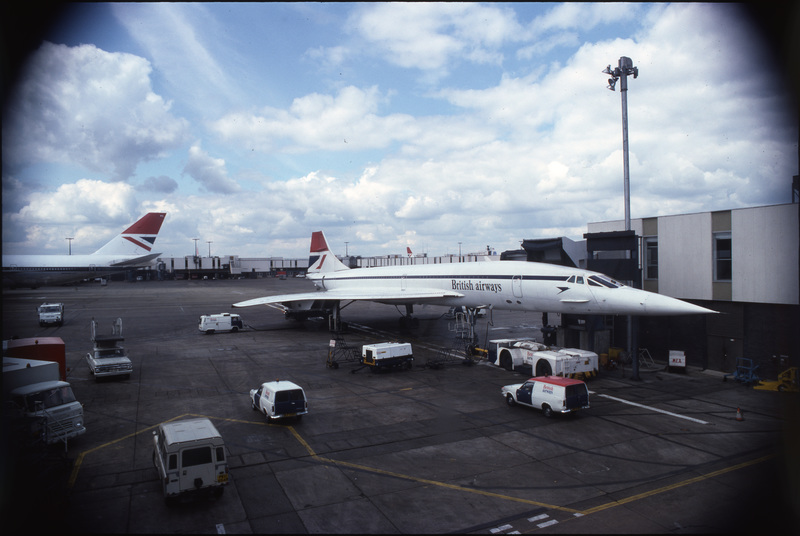 &quot;Concorde&quot; (Heathrow Airport, London UK, Summer 1978)