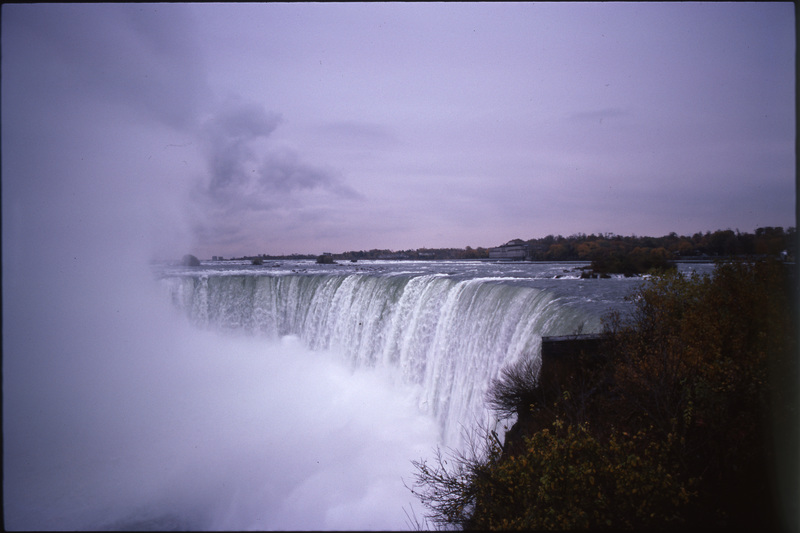 &quot;waterfall&quot; (Niagara Falls, Ontario, Fall 1978)