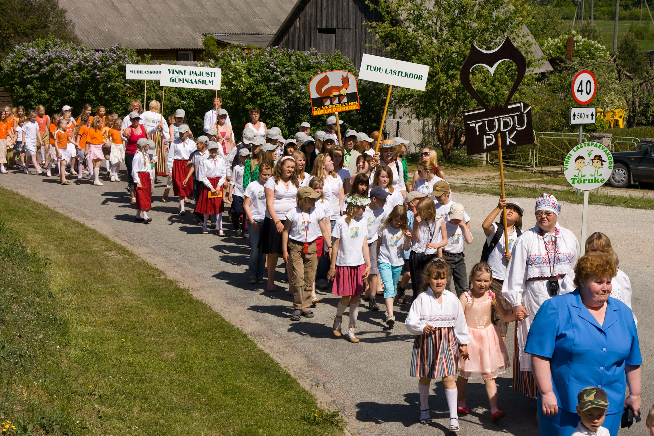 Laste Laulupidu ja külapäev 2008