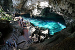 The 3 Eyes Cave, visited on the Cocotours excursion to Santo Domingo from Punta Cana