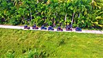 Aerial shot of the Puerto Plata buggy tour