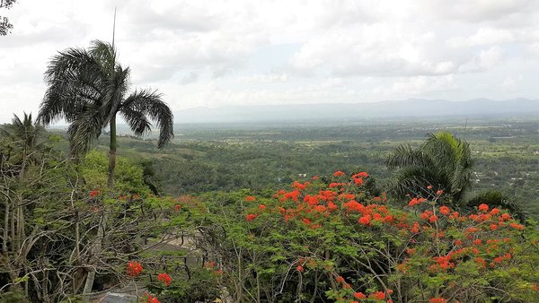 Clear view for miles around at Santo Cerro