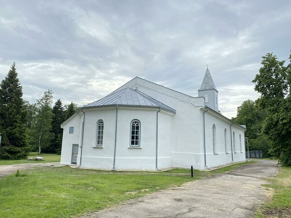 Kärdla kirik. Tööd teostanud Säästvad Ehituslahendused OÜ