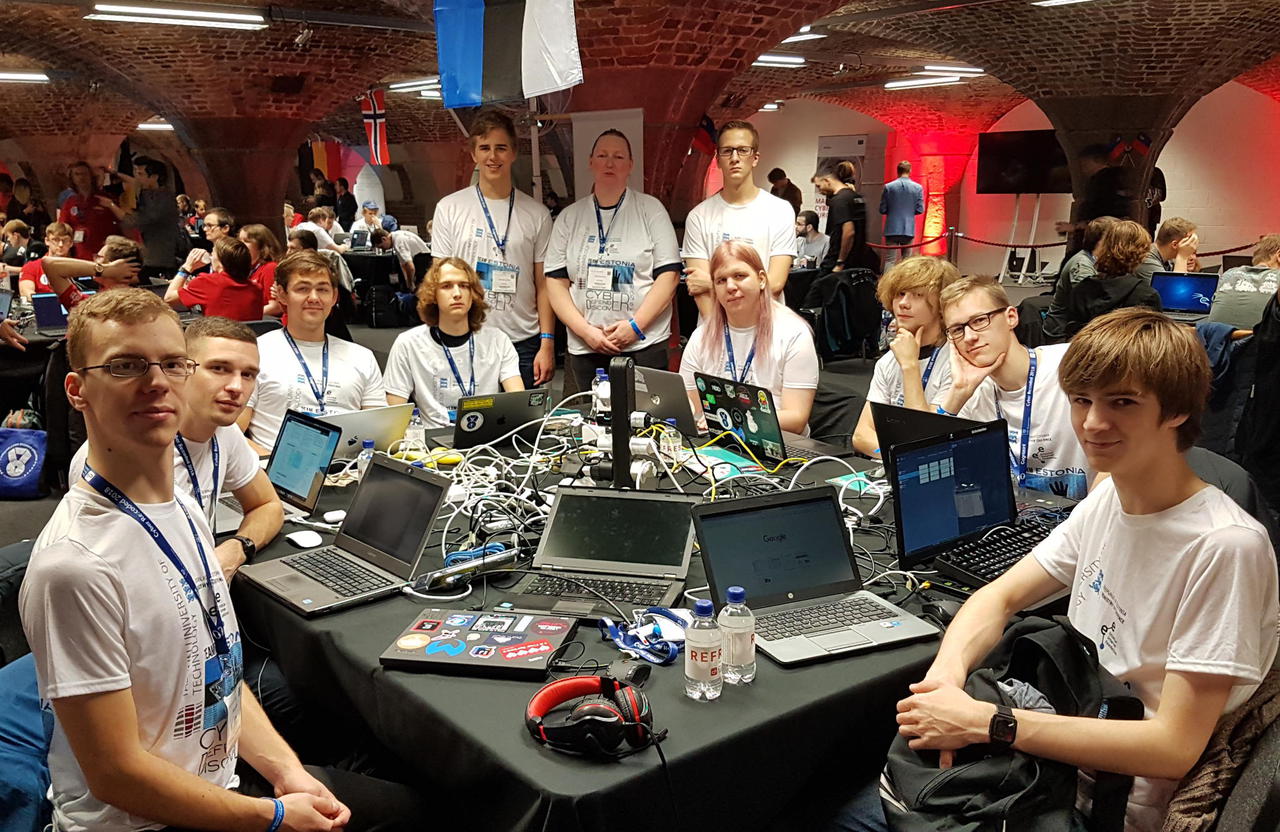 Estonian Team Takes Seventh Place in European Cyber Security Challenge Competition