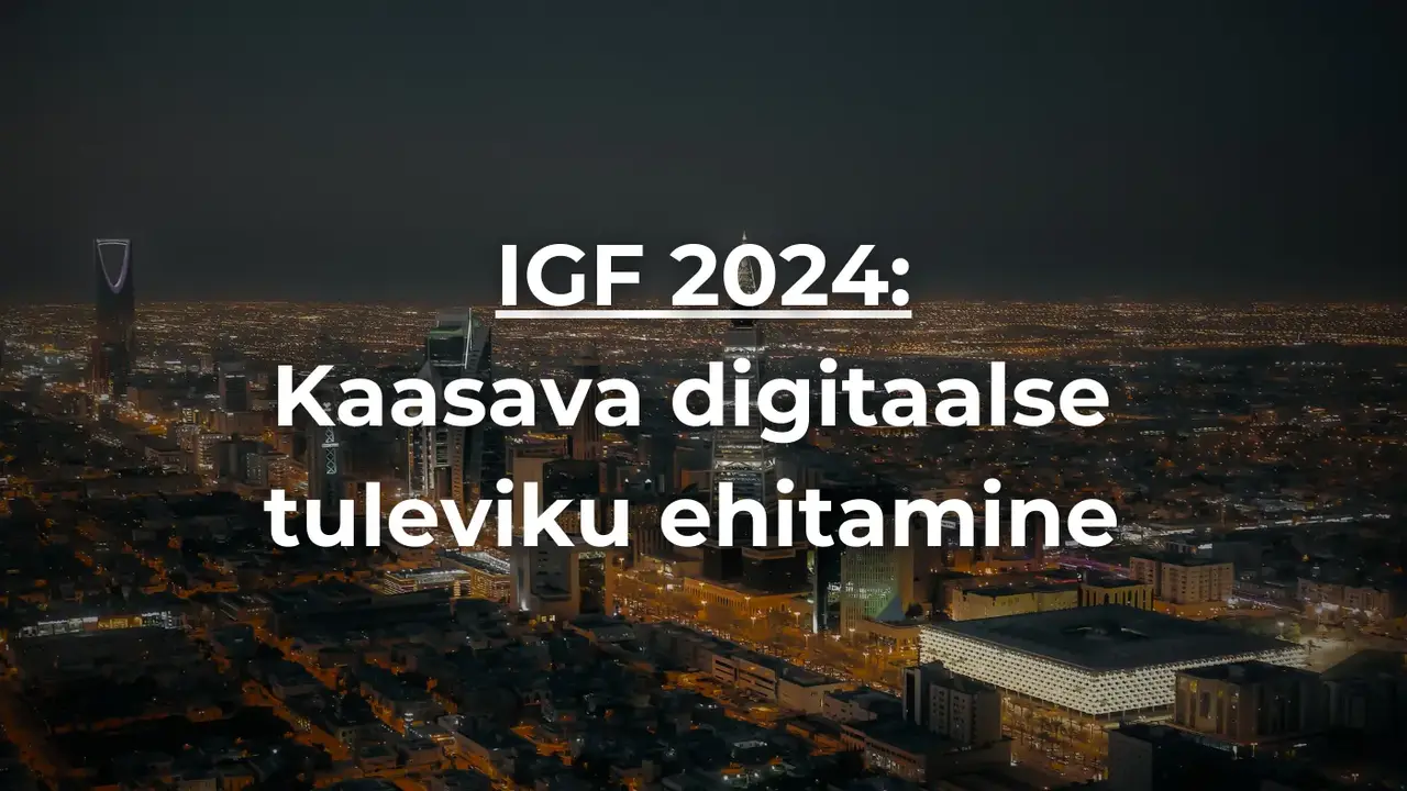 Osale IGF 2024 konverenstil!