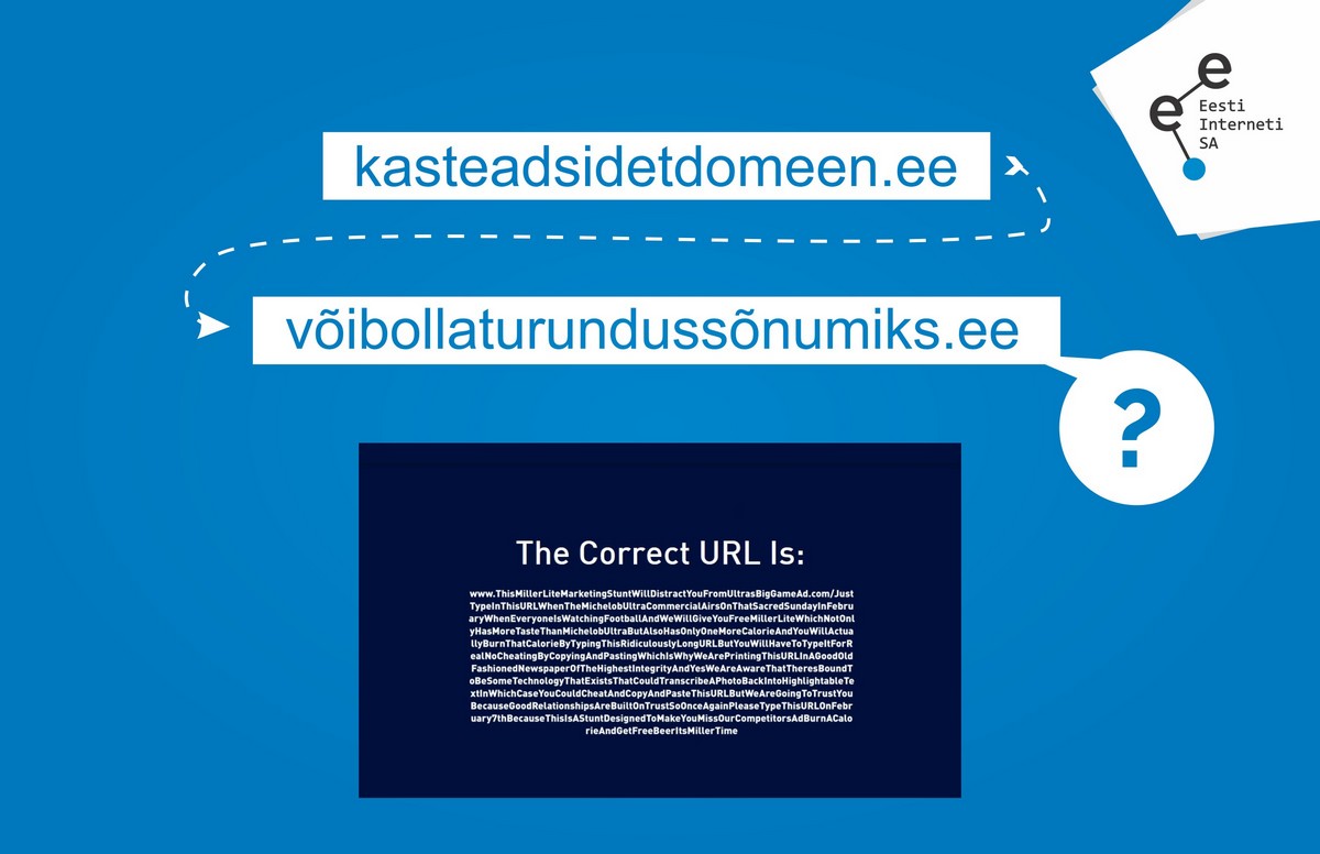 Domeenid kui turundussõnumite kandjad? Aga miks mitte!