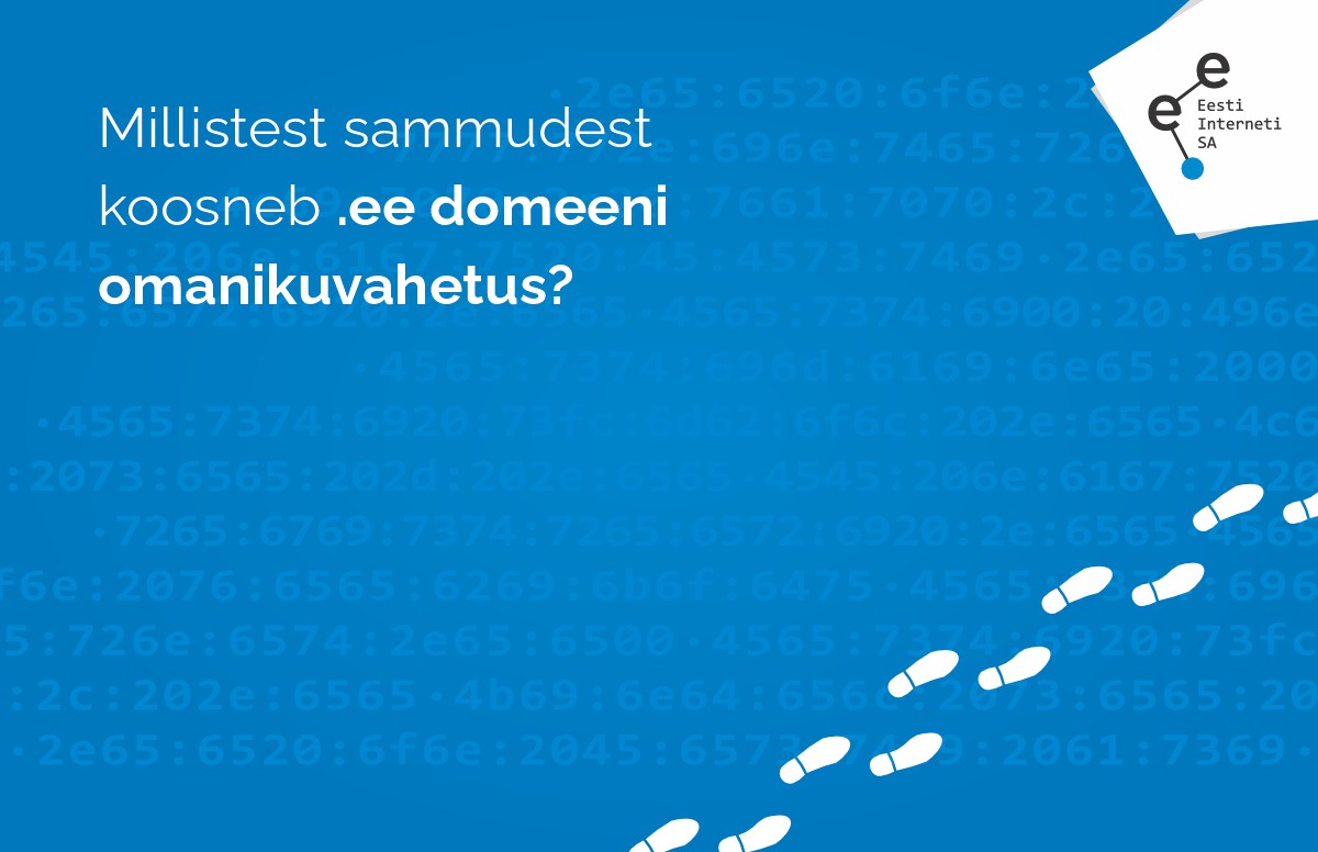 Samm-sammult: kuidas käib .ee domeeni omanikuvahetus?